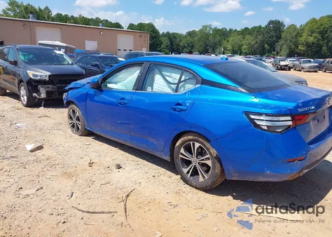 2021 Nissan Sentra Sv Xtronic Cvt из США, поврежденный, VIN 3N1AB8CV1MY283236